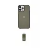 ieg™ iPhone 14 Pro Kılıf Kutup Doku Koleksiyonu - Siyah Joko Magic 5D Hayalet Cam
