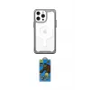ieg™ iPhone 14 Pro Kılıf Kutup Doku Prime - Siyah 18D Cam Ekran Koruyucu