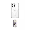 ieg™ iPhone 14 Pro Kılıf Kutup Doku Prime - Siyah Bilvis 3D Mat Cam Ekran Koruyucu