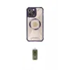 ieg™ iPhone 14 Pro Kılıf Kutup Modern - Siyah Joko Magic 5D Hayalet Cam