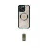 ieg™ iPhone 14 Pro Kılıf Kutup Modern - Siyah Joko Magic 5D Hayalet Cam