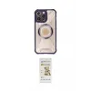 ieg™ iPhone 14 Pro Kılıf Kutup Modern - Siyah Mat Seramik Nano Ekran Koruyucu