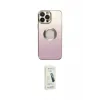 ieg™ iPhone 14 Pro Kılıf Kutup Yansıma Özel Seri - Şeffaf Pasifik Cam Ekran Koruyucu