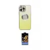 ieg™ iPhone 14 Pro Kılıf Kutup Yansıma Özel Seri - Siyah Buffer Hayalet Cam Ekran Koruyucu