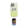 ieg™ iPhone 14 Pro Kılıf Kutup Yansıma Özel Seri - Siyah Buffer Hayalet Cam Ekran Koruyucu