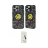 ieg™ iPhone 14 Pro Kılıf Nova Doku Koleksiyonu - Şeffaf Pasifik Cam Ekran Koruyucu