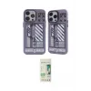 ieg™ iPhone 14 Pro Kılıf Nova Doku Koleksiyonu - Siyah 20D Premium Cam Ekran Koruyucu