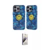 ieg™ iPhone 14 Pro Kılıf Nova Doku Koleksiyonu - Siyah Bilvis 3D Mat Cam Ekran Koruyucu