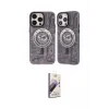ieg™ iPhone 14 Pro Kılıf Nova Doku Koleksiyonu - Siyah Bilvis 3D Mat Cam Ekran Koruyucu
