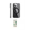 ieg™ iPhone 14 Pro Kılıf Nova Doku - Siyah 20D Premium Cam Ekran Koruyucu