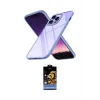 ieg™ iPhone 14 Pro Kılıf Nova Işık Serisi - Siyah Buffer Hayalet Cam Ekran Koruyucu