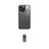 ieg™ iPhone 14 Pro Kılıf Odak Doku - Siyah Joko Magic 5D Hayalet Cam