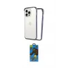 ieg™ iPhone 14 Pro Kılıf Pusula Asil Koleksiyonu - Siyah 18D Cam Ekran Koruyucu