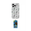 ieg™ iPhone 14 Pro Kılıf Pusula Form - Siyah 18D Cam Ekran Koruyucu