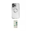 ieg™ iPhone 14 Pro Kılıf Pusula Form - Siyah 20D Premium Cam Ekran Koruyucu