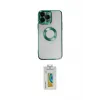 ieg™ iPhone 14 Pro Kılıf Pusula Form - Siyah Polymer Nano Ekran Koruyucu