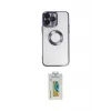 ieg™ iPhone 14 Pro Kılıf Pusula Form - Siyah Polymer Nano Ekran Koruyucu