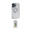 ieg™ iPhone 14 Pro Kılıf Pusula Form - Siyah Polymer Nano Ekran Koruyucu