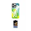 ieg™ iPhone 14 Pro Kılıf Siluet Çizgi Koleksiyonu - Siyah Buffer Hayalet Cam Ekran Koruyucu