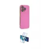 ieg™ iPhone 14 Pro Kılıf Siluet Minimal Özel Seri - Siyah 3D Antistatik Cam Ekran Koruyucu