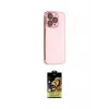 ieg™ iPhone 14 Pro Kılıf Siluet Minimal Özel Seri - Siyah Buffer Cam Ekran Koruyucu