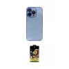 ieg™ iPhone 14 Pro Kılıf Siluet Minimal Özel Seri - Siyah Buffer Cam Ekran Koruyucu
