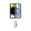 ieg™ iPhone 14 Pro Kılıf Siluet Minimal Prime - Şeffaf Pasifik Cam Ekran Koruyucu