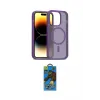 ieg™ iPhone 14 Pro Kılıf Siluet Minimal Prime - Siyah 18D Cam Ekran Koruyucu
