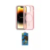 ieg™ iPhone 14 Pro Kılıf Siluet Minimal Prime - Siyah 18D Cam Ekran Koruyucu
