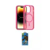 ieg™ iPhone 14 Pro Kılıf Siluet Minimal Prime - Siyah 18D Cam Ekran Koruyucu