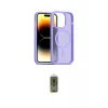 ieg™ iPhone 14 Pro Kılıf Siluet Minimal Prime - Siyah Joko Magic 5D Hayalet Cam