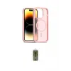 ieg™ iPhone 14 Pro Kılıf Siluet Minimal Prime - Siyah Joko Magic 5D Hayalet Cam