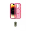 ieg™ iPhone 14 Pro Kılıf Siluet Minimal Prime - Siyah Joko Magic 5D Hayalet Cam