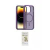 ieg™ iPhone 14 Pro Kılıf Siluet Minimal Prime - Siyah Mat Seramik Nano Ekran Koruyucu