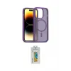 ieg™ iPhone 14 Pro Kılıf Siluet Minimal Prime - Siyah Polymer Nano Ekran Koruyucu