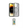 ieg™ iPhone 14 Pro Kılıf Siluet Minimal Prime - Siyah Polymer Nano Ekran Koruyucu
