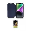 ieg™ iPhone 14 Pro Kılıf Siluet Minimal Serisi - Siyah Buffer Cam Ekran Koruyucu