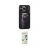 ieg™ iPhone 14 Pro Kılıf Siluet Modern Özel Seri - Siyah 20D Premium Cam Ekran Koruyucu