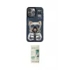 ieg™ iPhone 14 Pro Kılıf Siluet Modern Özel Seri - Siyah 20D Premium Cam Ekran Koruyucu