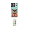 ieg™ iPhone 14 Pro Kılıf Siluet Modern Özel Seri - Siyah 20D Premium Cam Ekran Koruyucu