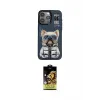 ieg™ iPhone 14 Pro Kılıf Siluet Modern Özel Seri - Siyah Buffer Cam Ekran Koruyucu