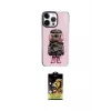 ieg™ iPhone 14 Pro Kılıf Siluet Modern Özel Seri - Siyah Buffer Cam Ekran Koruyucu