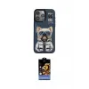 ieg™ iPhone 14 Pro Kılıf Siluet Modern Özel Seri - Siyah Buffer Hayalet Cam Ekran Koruyucu