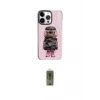 ieg™ iPhone 14 Pro Kılıf Siluet Modern Özel Seri - Siyah Joko Magic 5D Hayalet Cam
