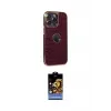 ieg™ iPhone 14 Pro Kılıf Ufuk Form Prime - Siyah Buffer Hayalet Cam Ekran Koruyucu