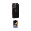 ieg™ iPhone 14 Pro Kılıf Ufuk Form Prime - Siyah Buffer Hayalet Cam Ekran Koruyucu