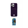 ieg™ iPhone 14 Pro Kılıf Vadi Çizgi Prime - Siyah 18D Cam Ekran Koruyucu