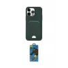 ieg™ iPhone 14 Pro Kılıf Vadi Çizgi Prime - Siyah 18D Cam Ekran Koruyucu