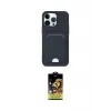 ieg™ iPhone 14 Pro Kılıf Vadi Çizgi Prime - Siyah Buffer Cam Ekran Koruyucu
