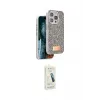 ieg™ iPhone 14 Pro Kılıf Vadi Klasik Serisi - Şeffaf Pasifik Cam Ekran Koruyucu